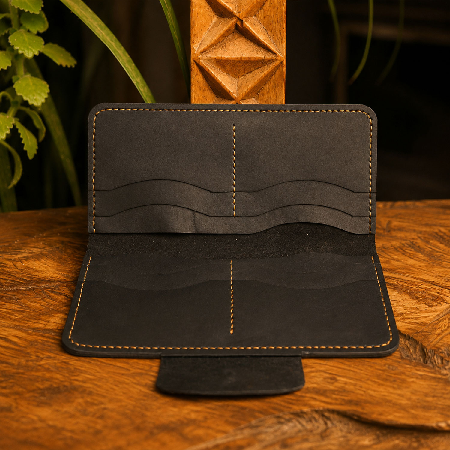 The Regent — Leather Folio Wallet - Image 2